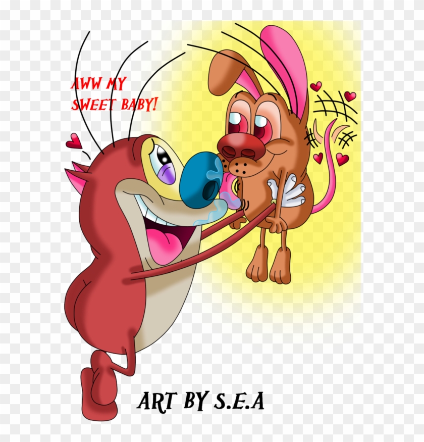 Ren And Stimpy-stimpy And Impy By Skunkynoid - Ren And Stimpy Stimpy #642744