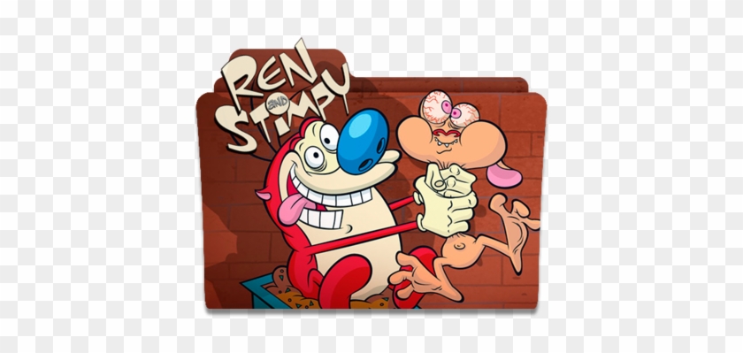 Ren And Stimpy Folder Icon By Darknnysynister - Ren & Stimpy Show, The : Season 1-2 #642758