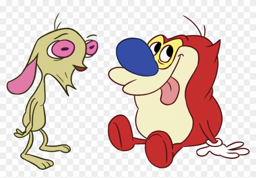 Ren And Stimpy Ren Hoek Stimpy Cat Cartoons Nickelodeon - The Ren & Stimpy Show #642775