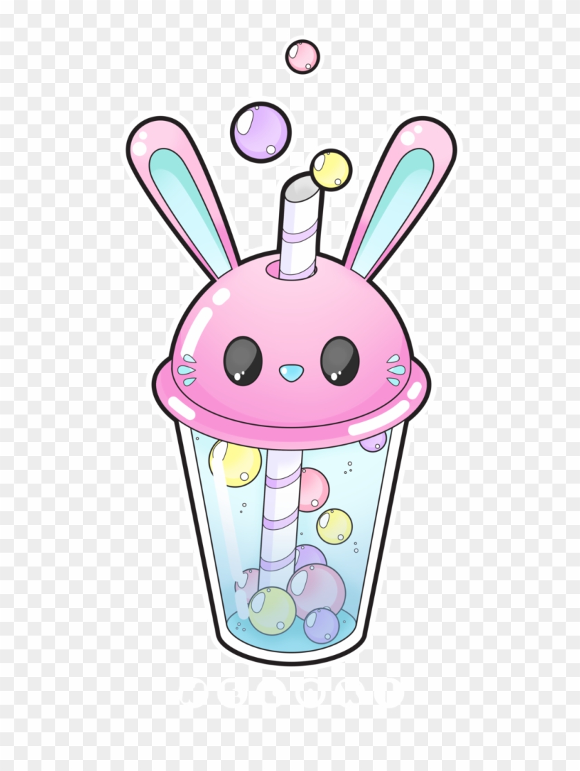 Bunny Bubble Tea [commissions Open] By Meloxi - Drawing #642779