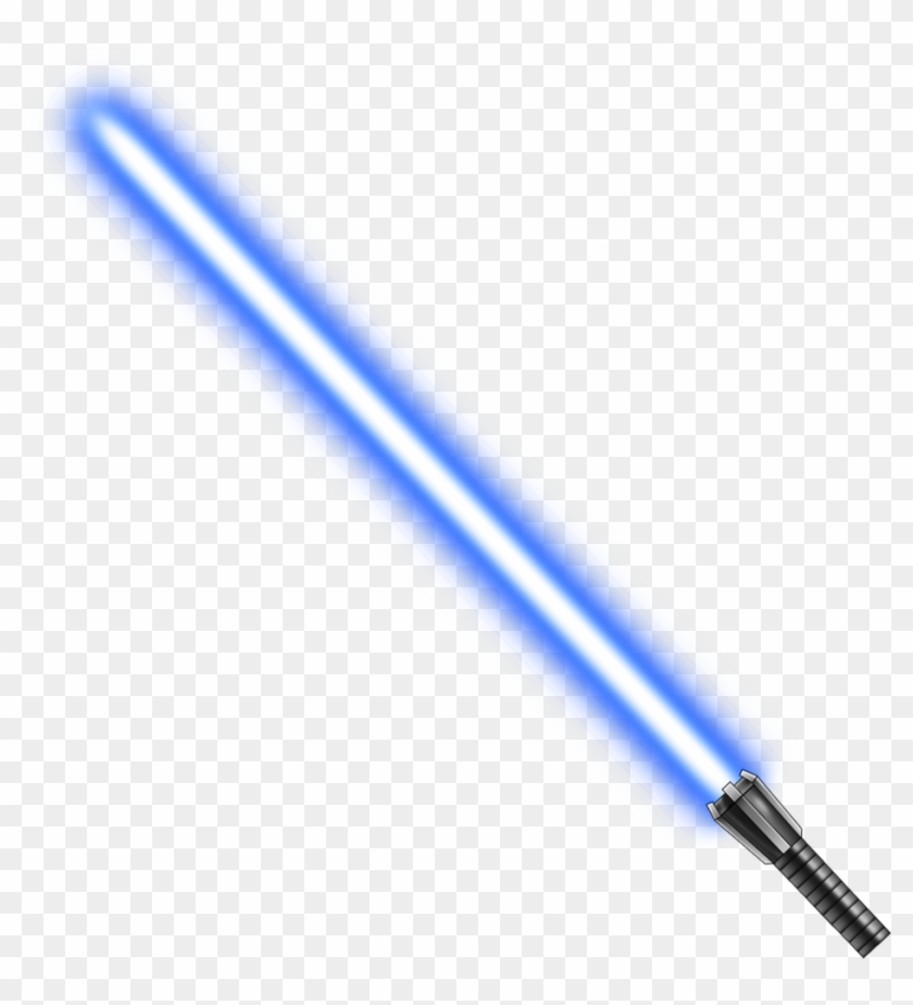 Blue Lightsaber By Mdtartist83 Blue Lightsaber By Mdtartist83 - Anakin Skywalker Lightsaber Png #642780