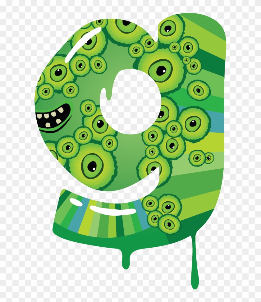 Letter Alphabet G Monster Clip Art - Alphabet Letters Clip Art #642872