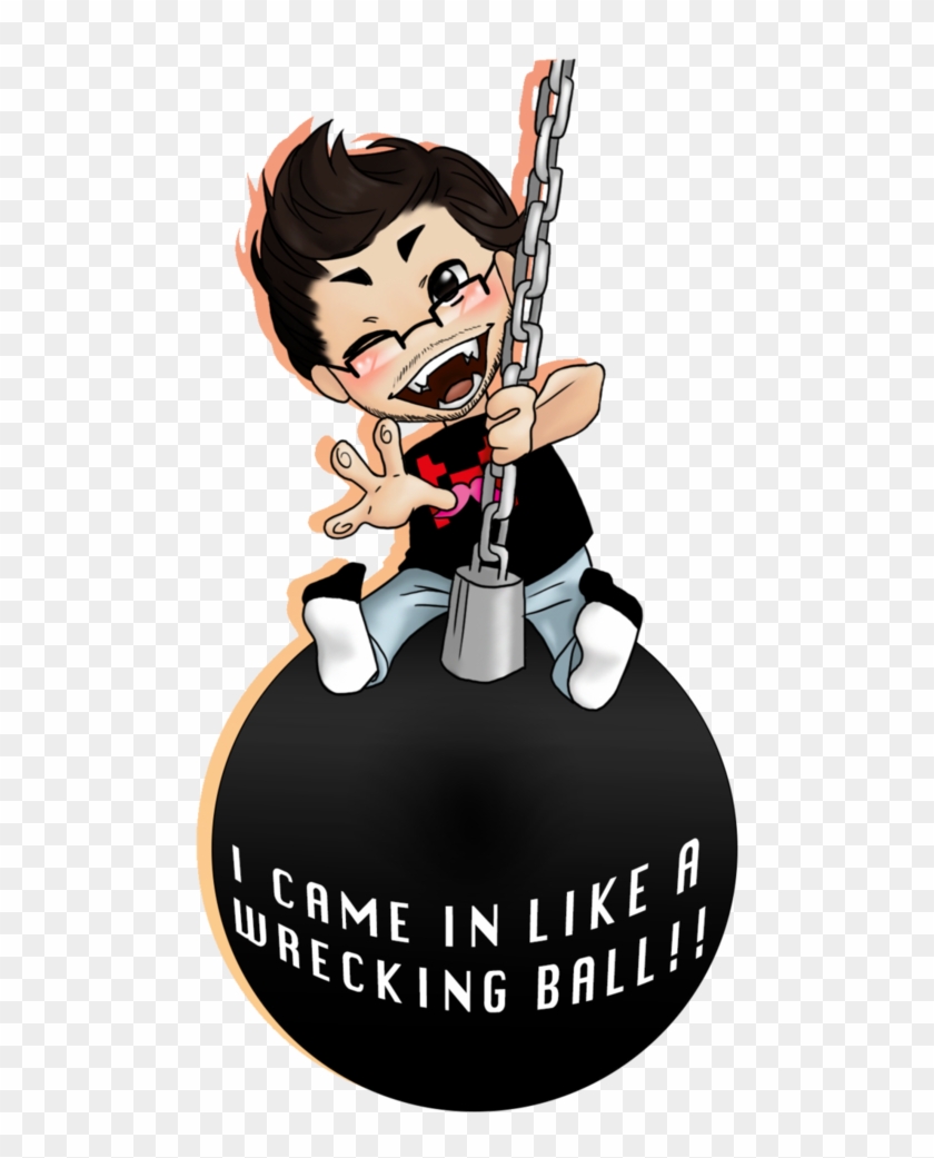 Markiplier Came In Like A Wrecking Ball By Sweet-optimus3 - Markiplier Chibi Fan Art #642970