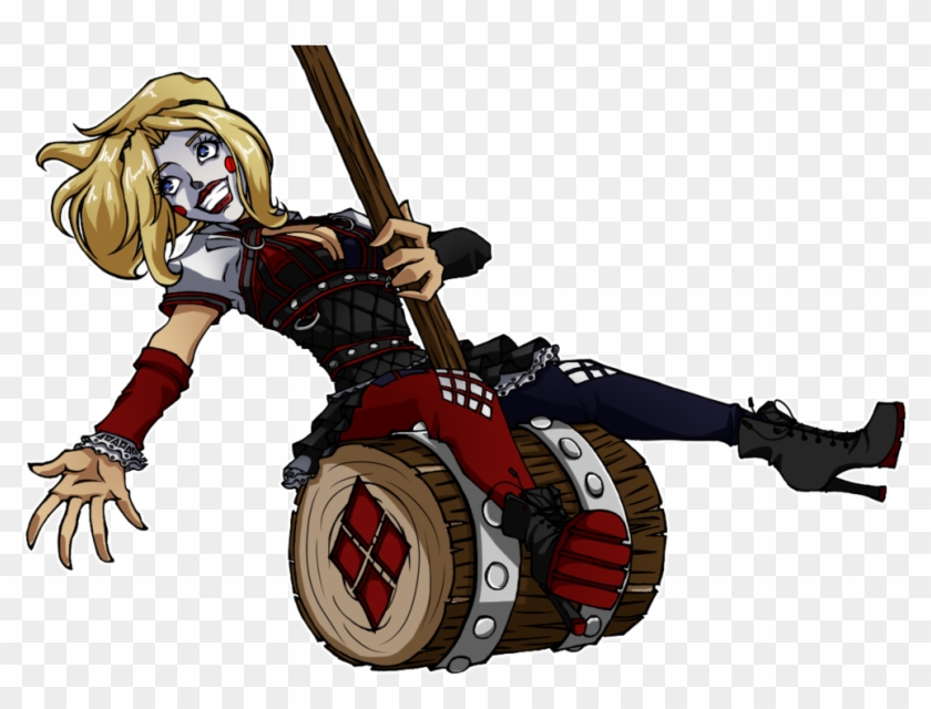 Harley Quinn By Serrafia - Harley Quinn Comics Png #643012