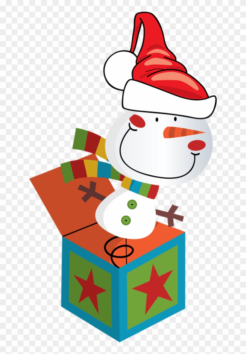 In On - Christmas Jack In The Box Clipart #643098