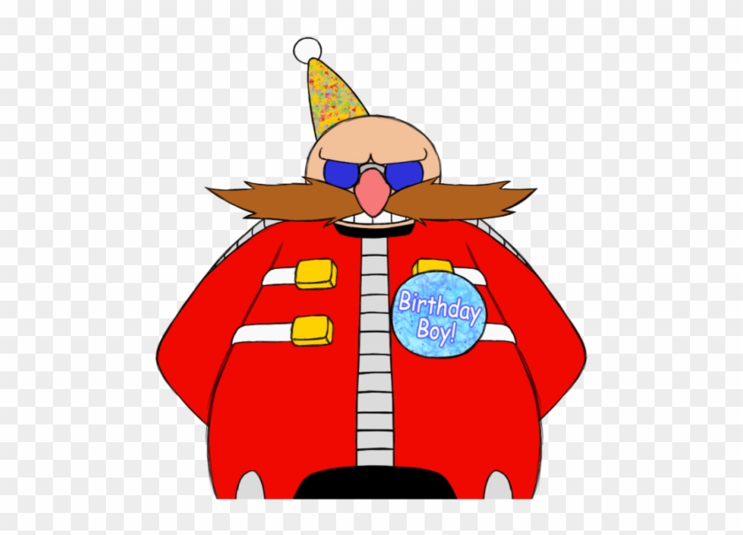 I Originally Wasn't Going To Draw Something For Today - Eggman Happy Birthday #643131