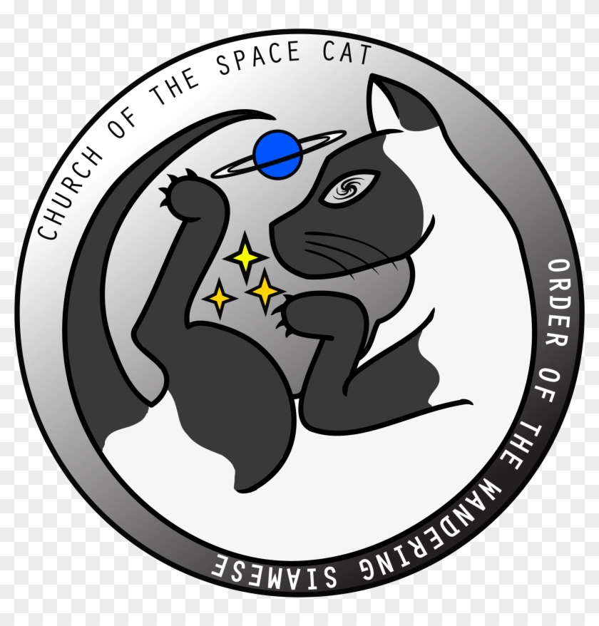 The Order Of The Wandering Siamese Is A Sect Of The - Church Of The Space Cat #643145