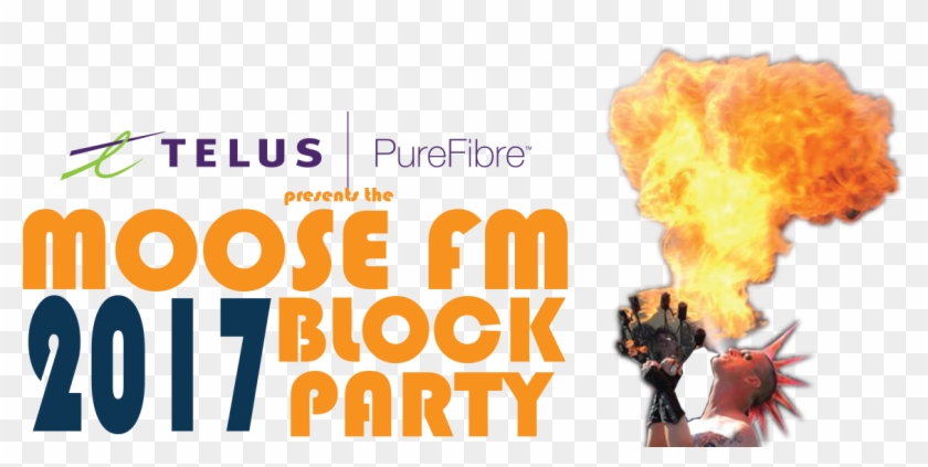 2017 Moose Fm Block Party Schedule Released - Telus #643237