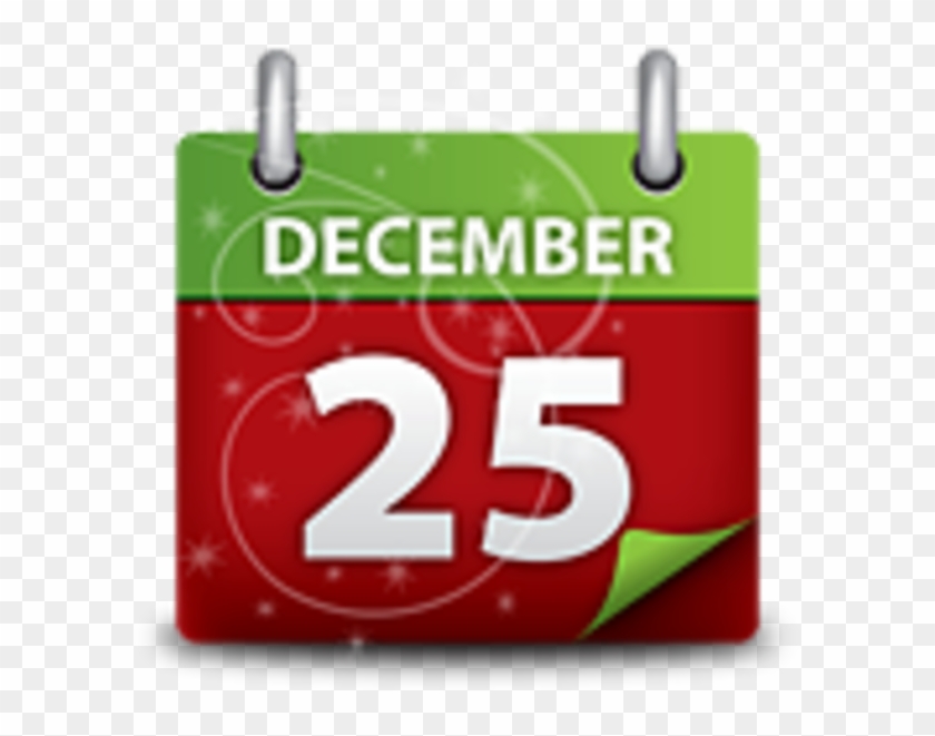 Christmas Calendar Icon Png #643246