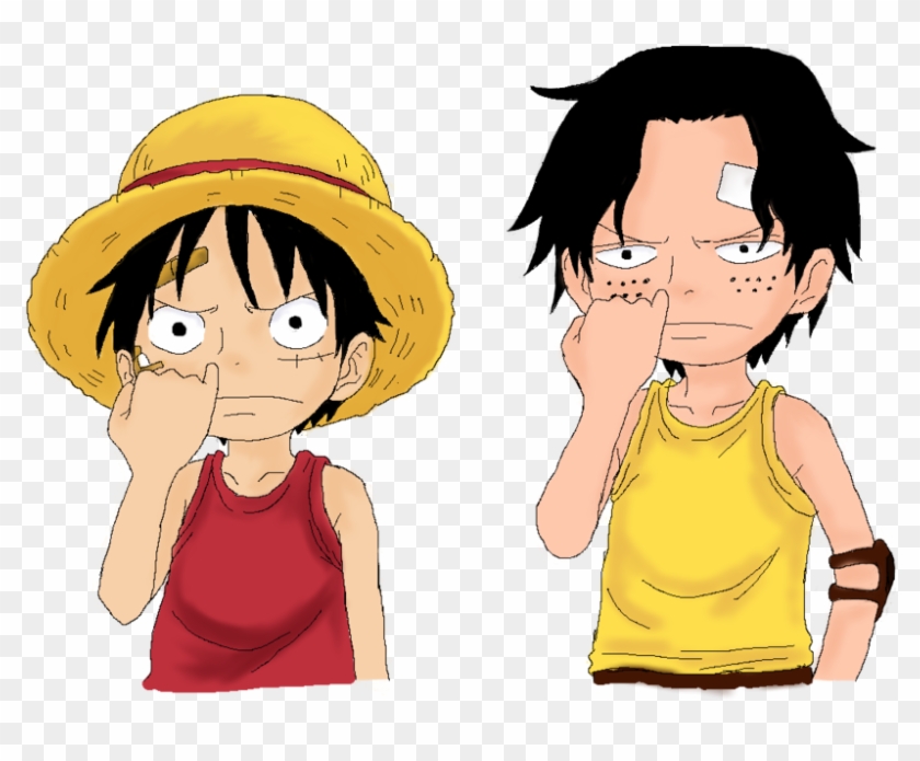 Rahasia Orang Yang Memiliki Nama Dengan Inisial D Hingga - Young Luffy And Ace #643279