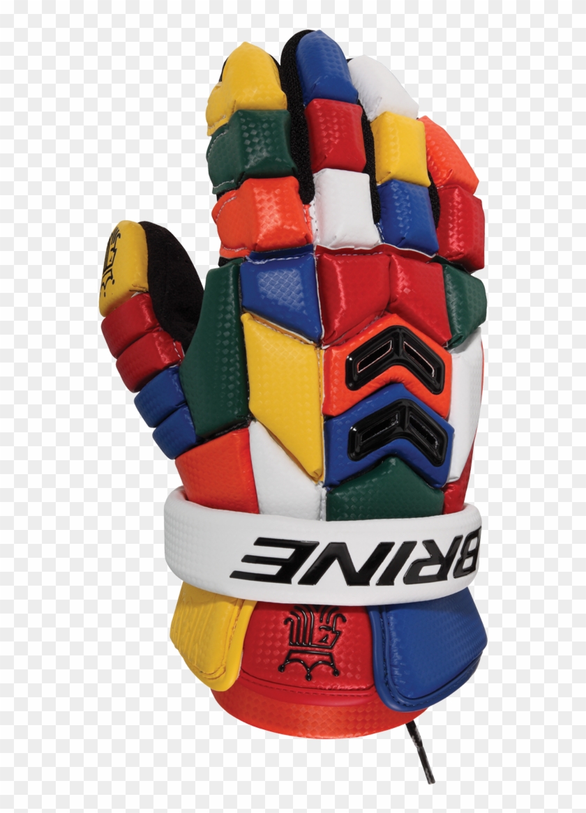 The Limited Edition Brine Block Party Collection Messiah - Brine Men's Prestige 12-inch Lacrosse Gloves - Size: #643320