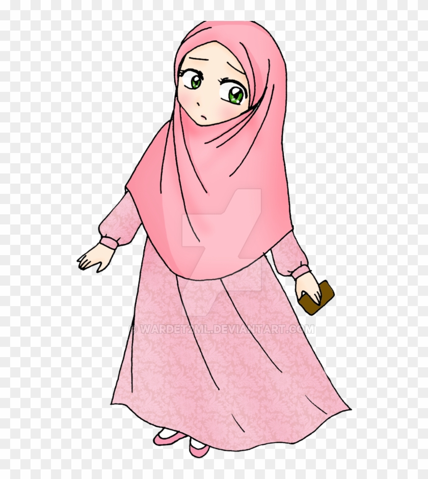 Anime Hijab My Oc By Wardet2ml On Deviantart - Salah #643324