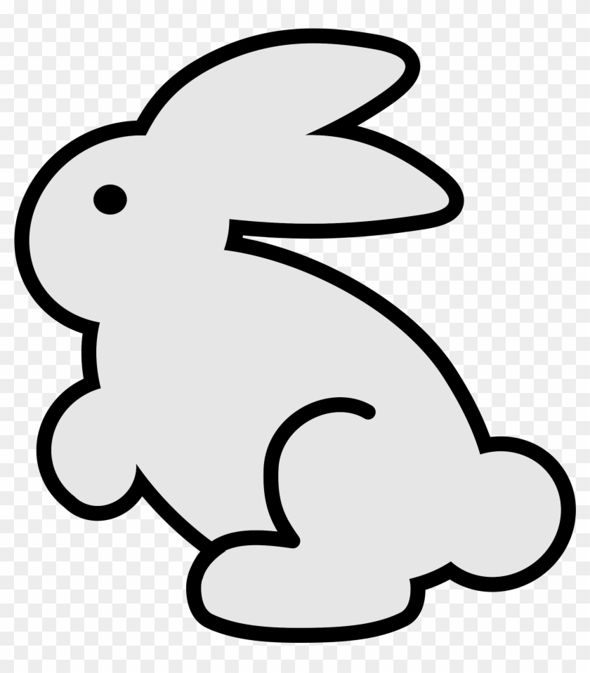 Download Clip Art Clipart - Bunny Clipart Black And White #643346