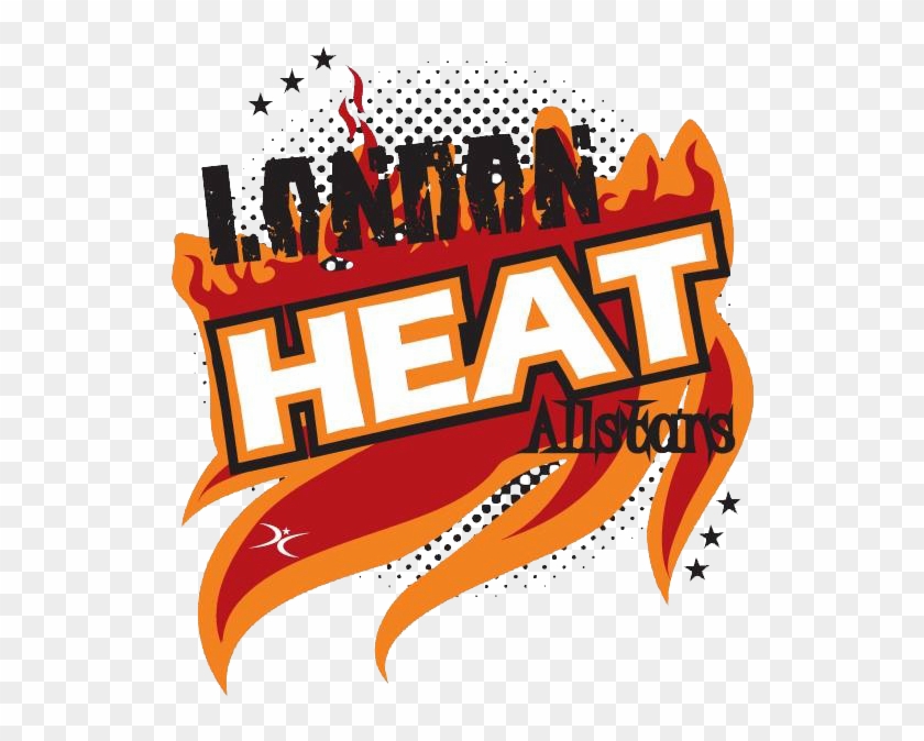 Home Of - London Heat Cheerleading Logo #643437