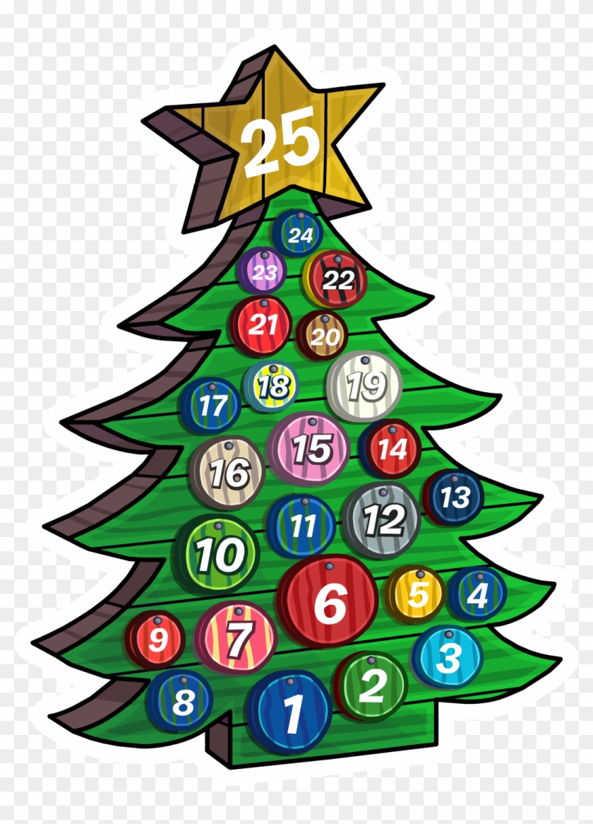 2016 Advent Calendar - Club Penguin Christmas Tree #643461