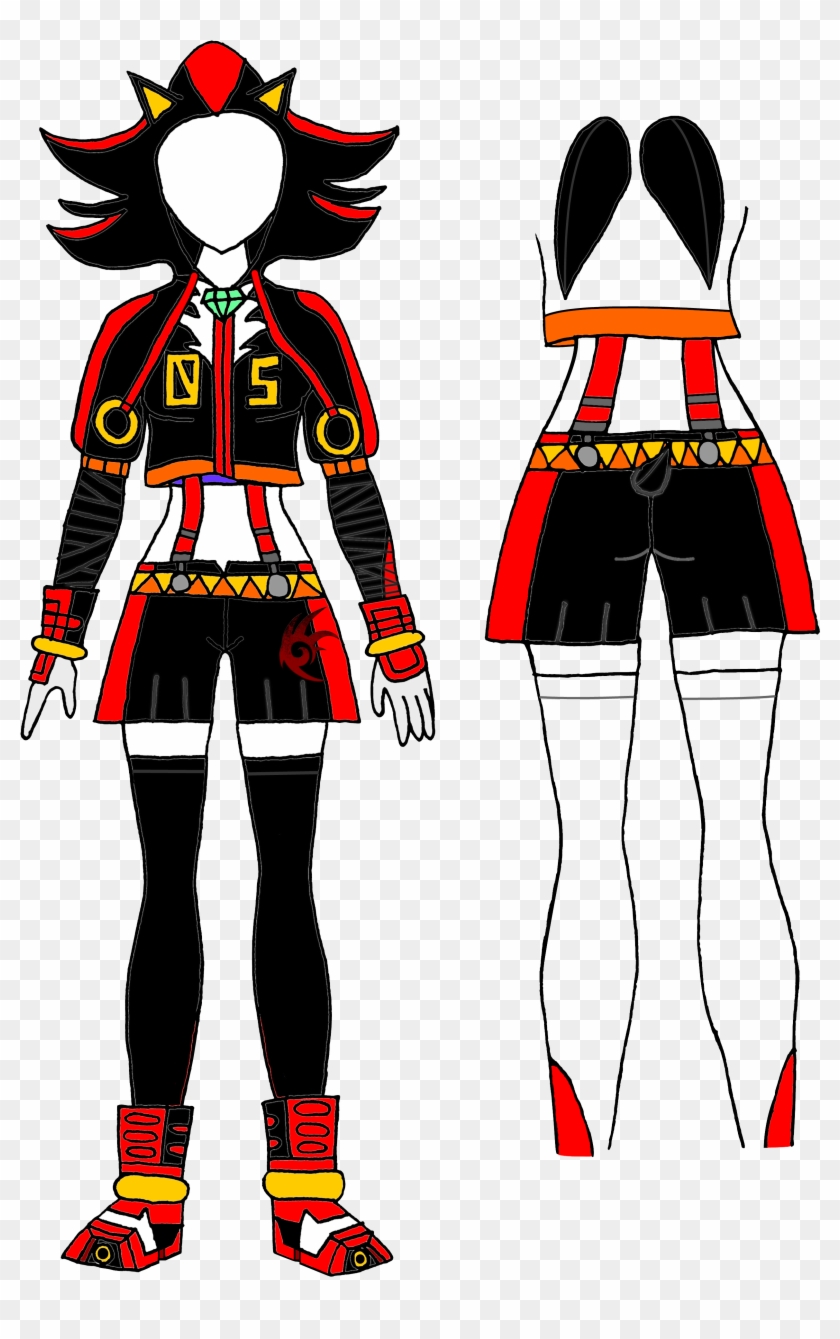 Boom Comes The Shadow Costume Design - Shadow The Hedgehog Jacket #643480