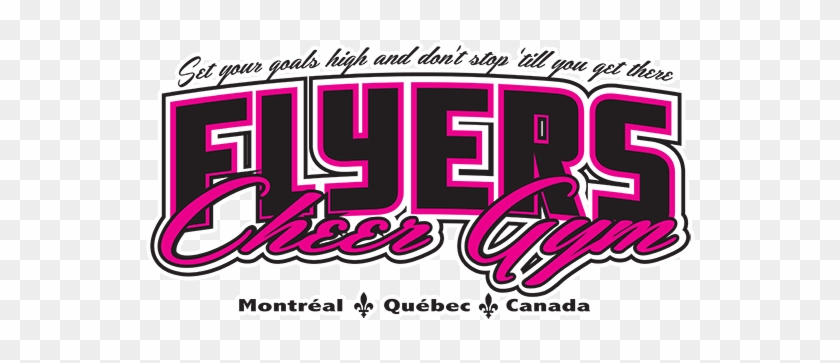 Flyers Cheerleading - Flyers Cheer Logo #643497