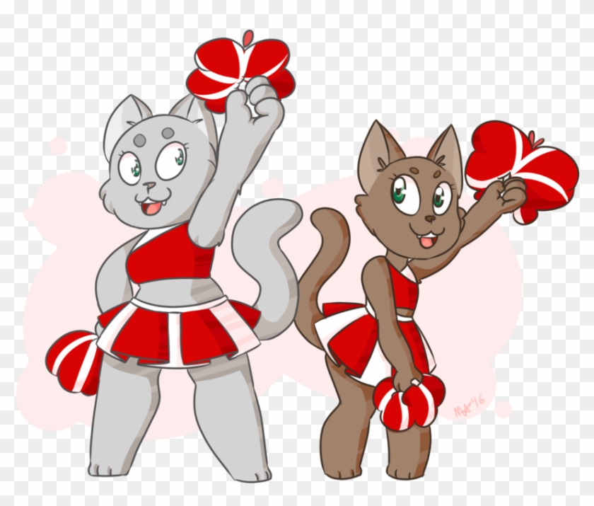 Kitty Cat Cheerleading By Threelegmeg - Cheerleading #643525