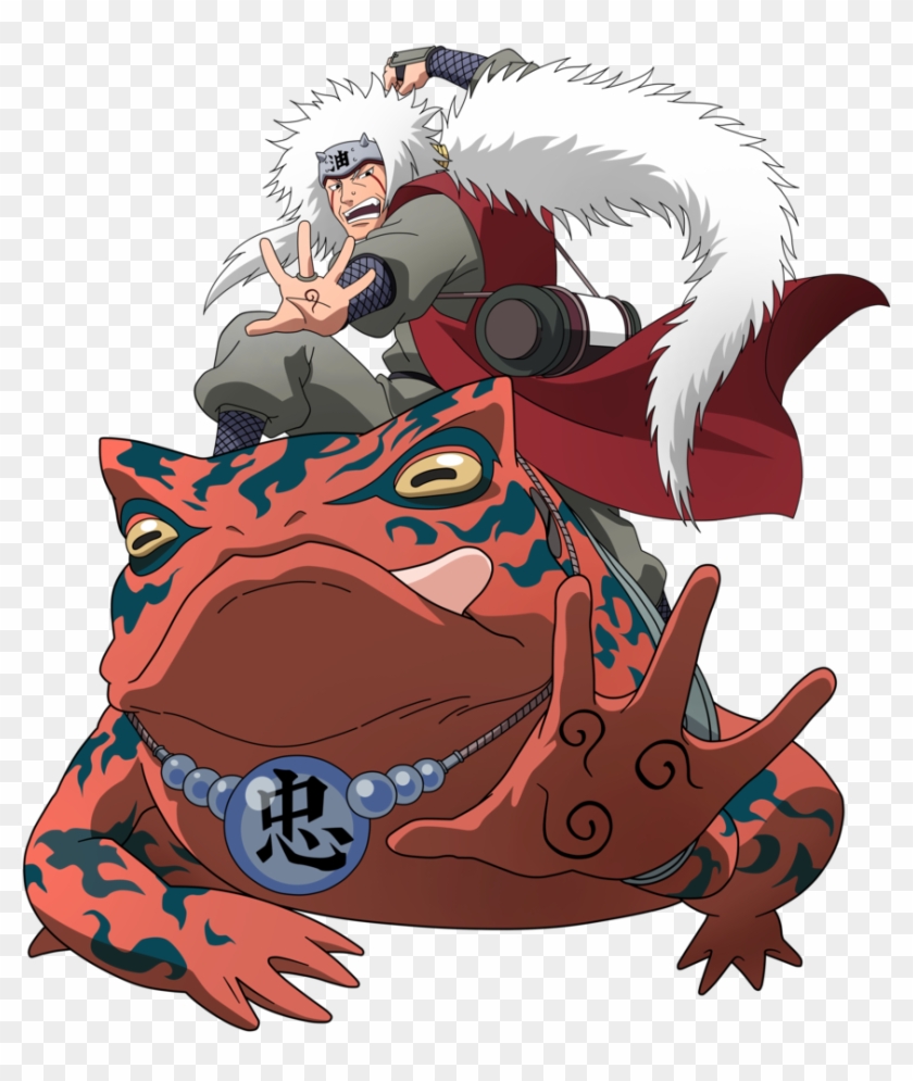 Badannya Besar Dan Tinggi, Sehingga Ia Mudah Dikenali - Jiraiya Naruto #643626