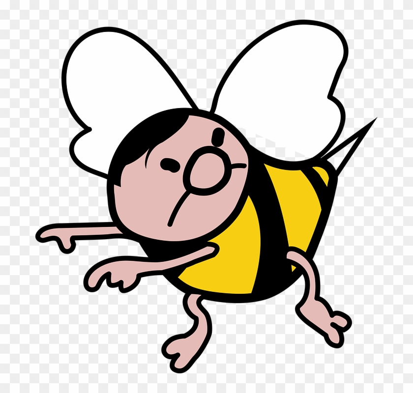 Cartoon Bumble Bee 20, Buy Clip Art - Abelhas Enxame Desenho Png #643649