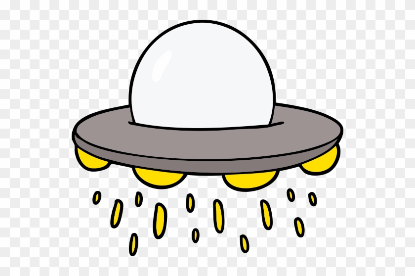 Cartoon Flying Saucer - Caricature #643734