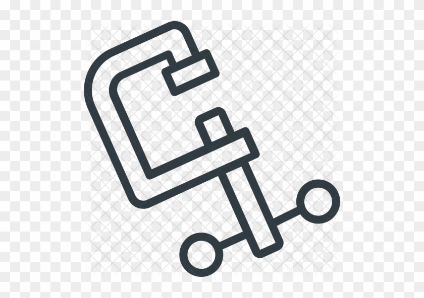 C Icon - C-clamp - Full Size PNG Clipart Images Download