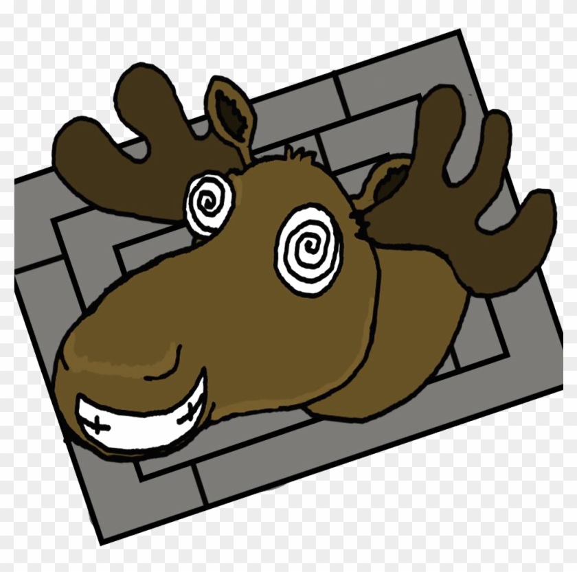 Moose Maze Games - Cartoon #643845