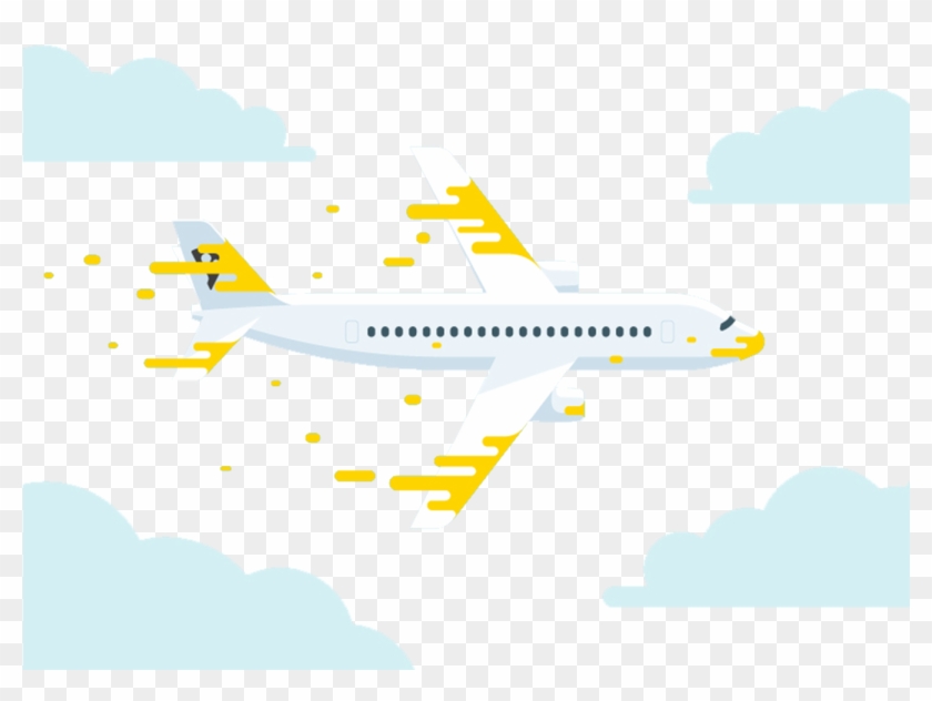 Airplane Aircraft Illustration - Airplane Aircraft Illustration #644420