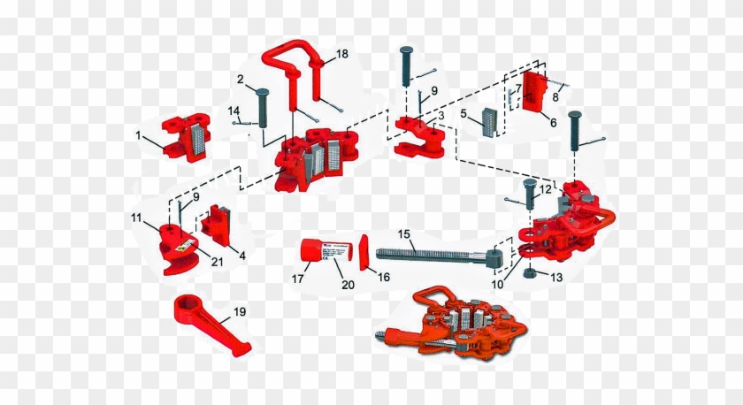 Model - Drill Collar Safety Clamp #643889