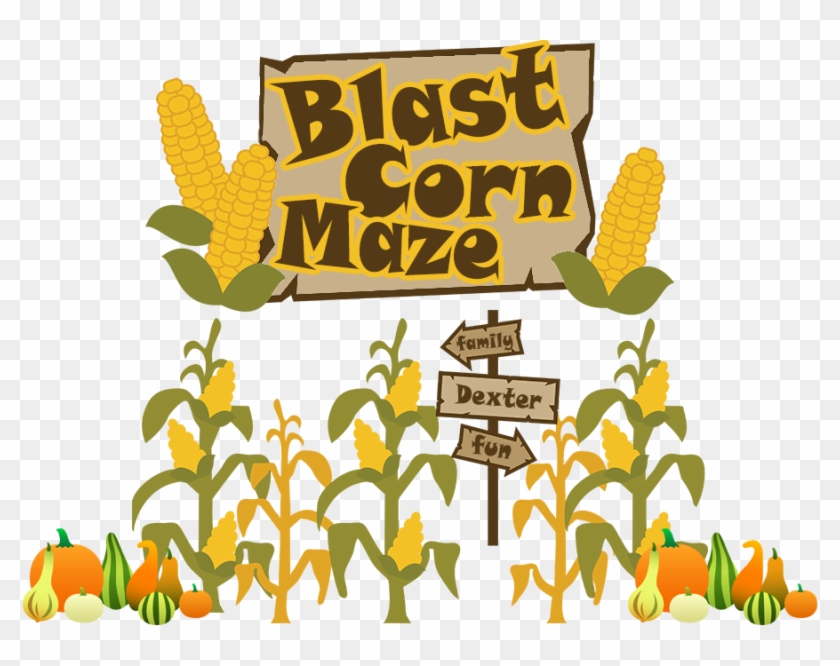Pin Corn Maze Clipart - Corn Maze Clipart #643982