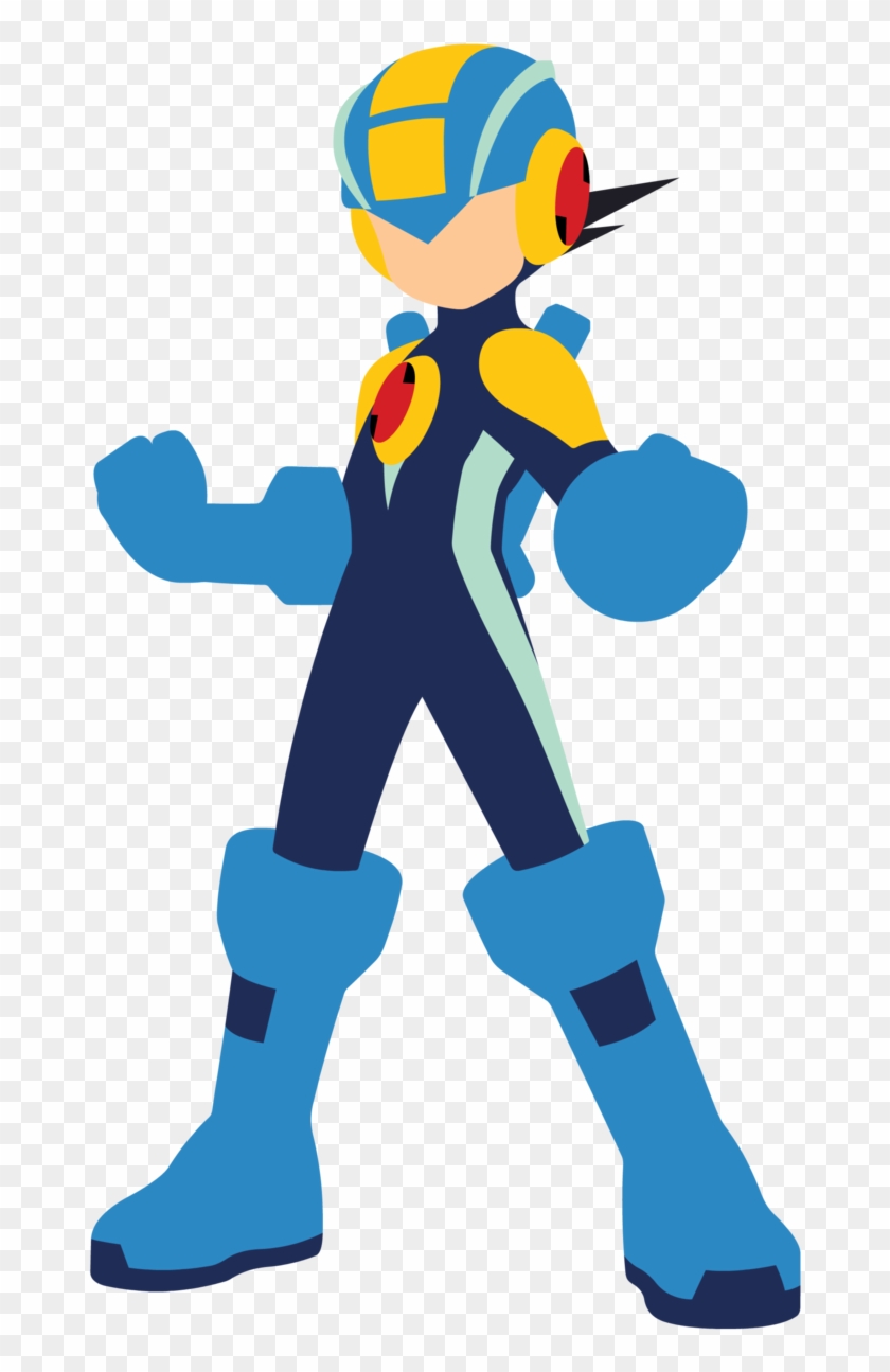 Megaman Vector By Jax89man Megaman Vector By Jax89man - Megaman Battle Network Minimalist #644015