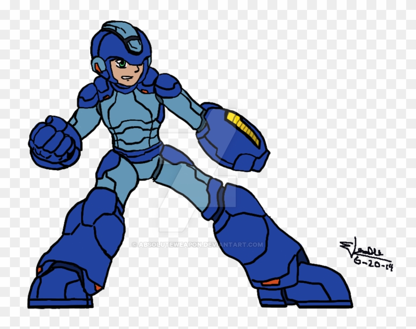 Super Fighting Robot Mega Man By Absoluteweapon - Super Fighting Robot Megaman #644026