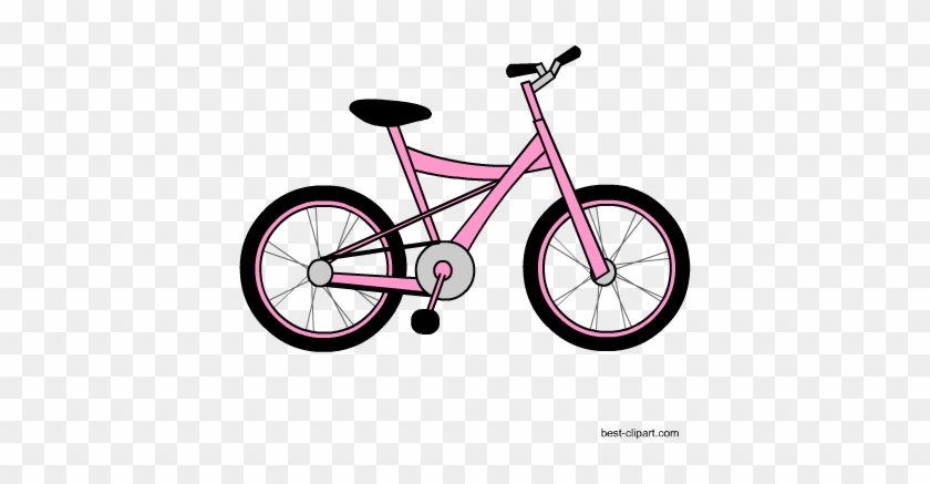 Pink Bicycle Free Clip Art Image - Apollo Girls Bike 20 #644051
