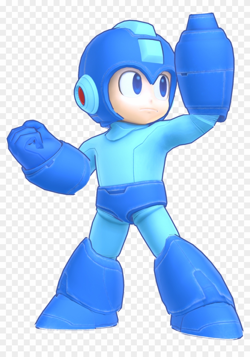 Mmd Wiiu Ssbbx Megaman Model - Megaman Mmd Dl #644080