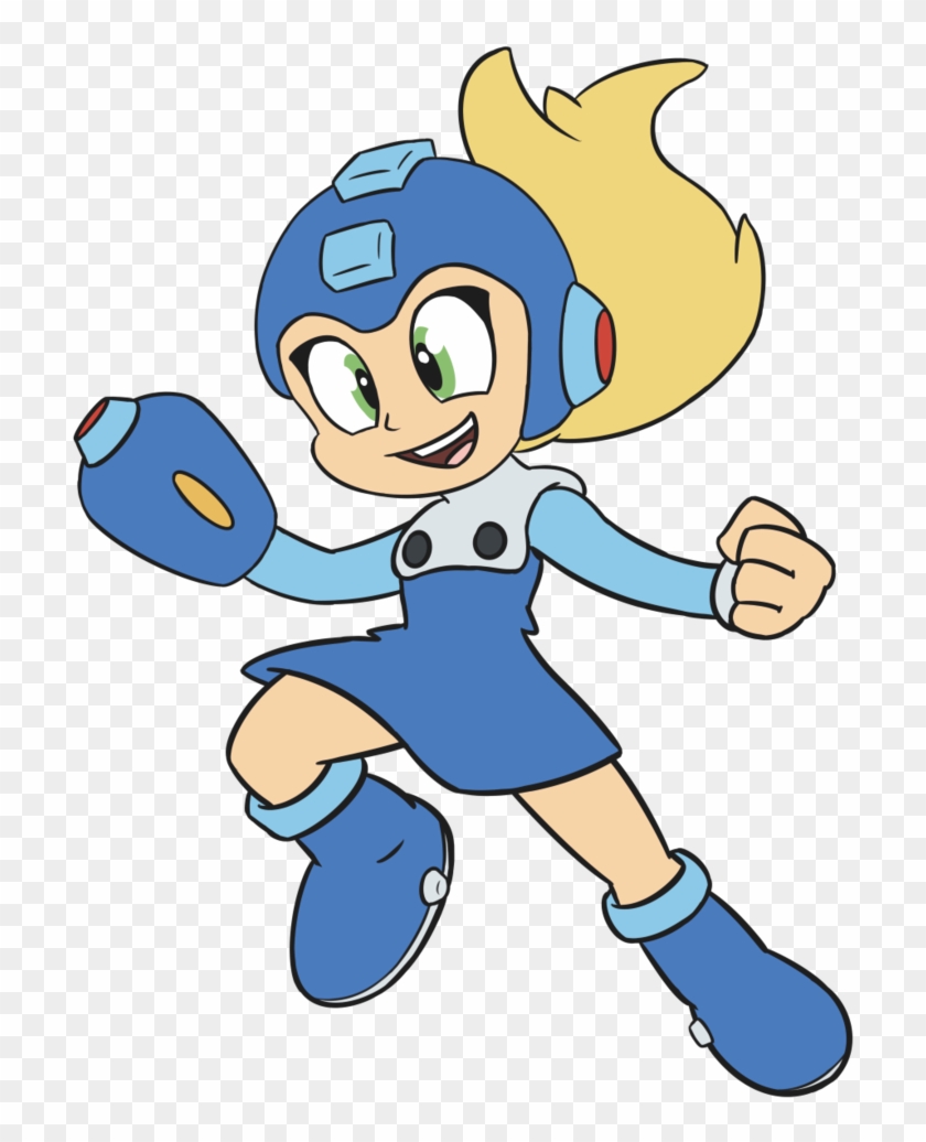 Roll In Megaman Suit By Muggyy - Comics #644168