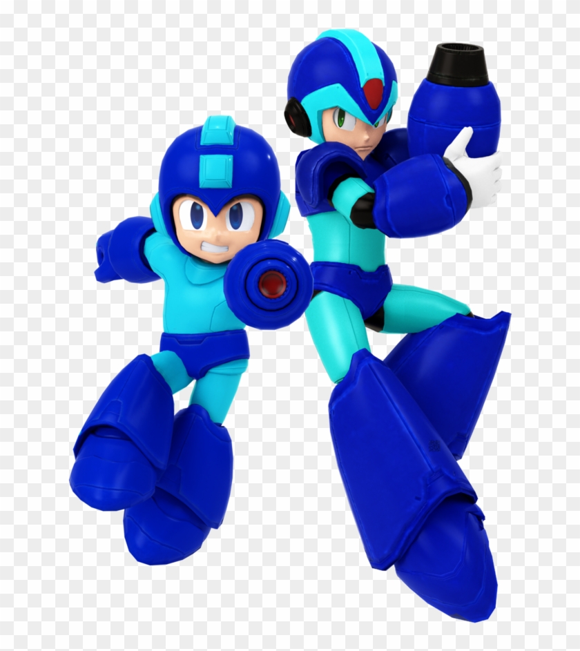 Mega Man And X Render By Kamtheman56 - Megaman X Render #644170