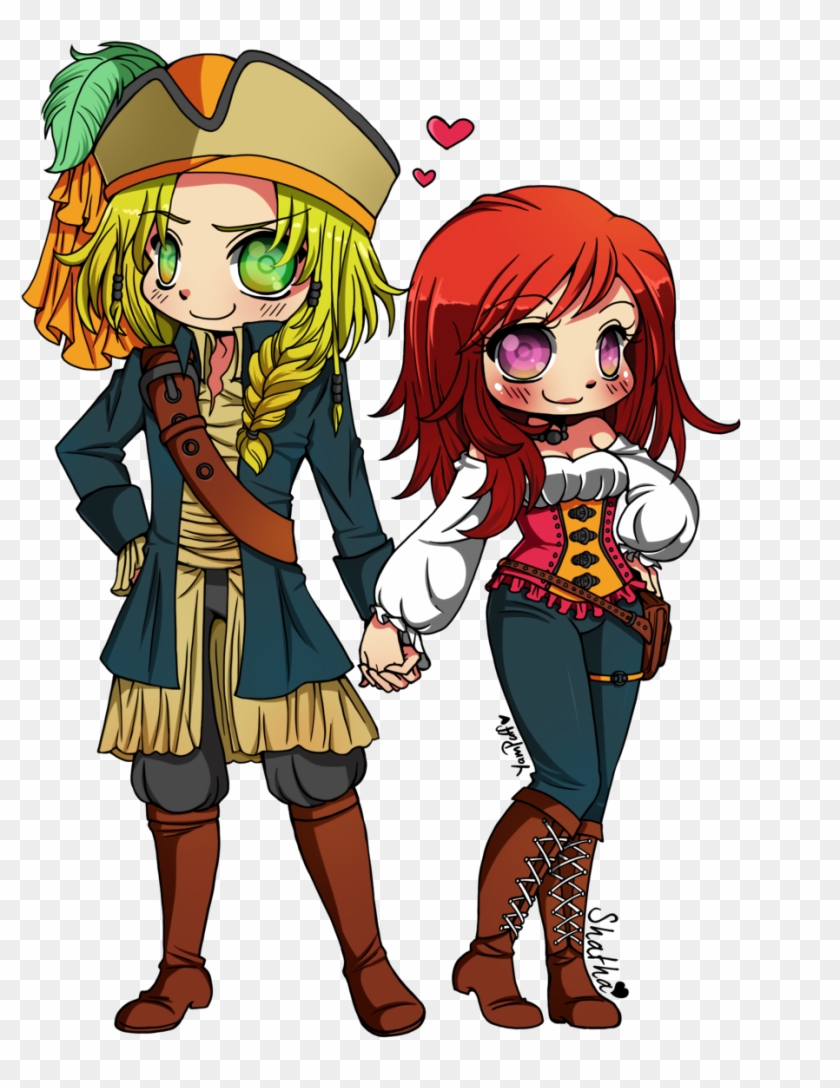 Pirate Couple By Cute-heart - Cartoon #644180