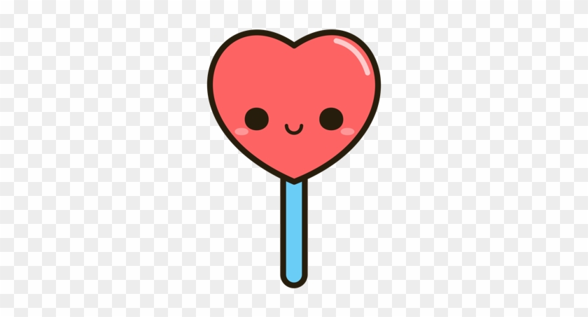 Redbubble Sticker Pack Messages Sticker-4 - Heart Lollipop Clipart #644225