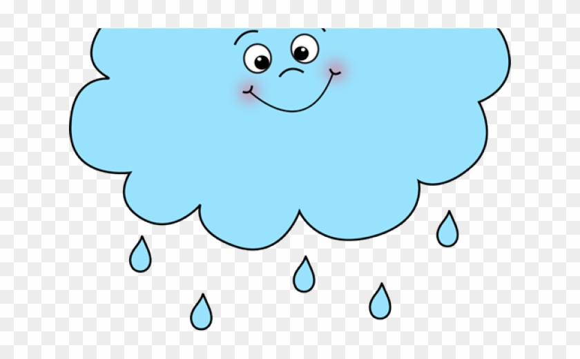 Rain Cloud Clipart - شکر بخاطر بارش باران #644248