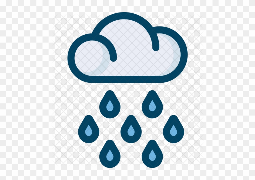 Free Weather Icons - Rain Icon Png #644251
