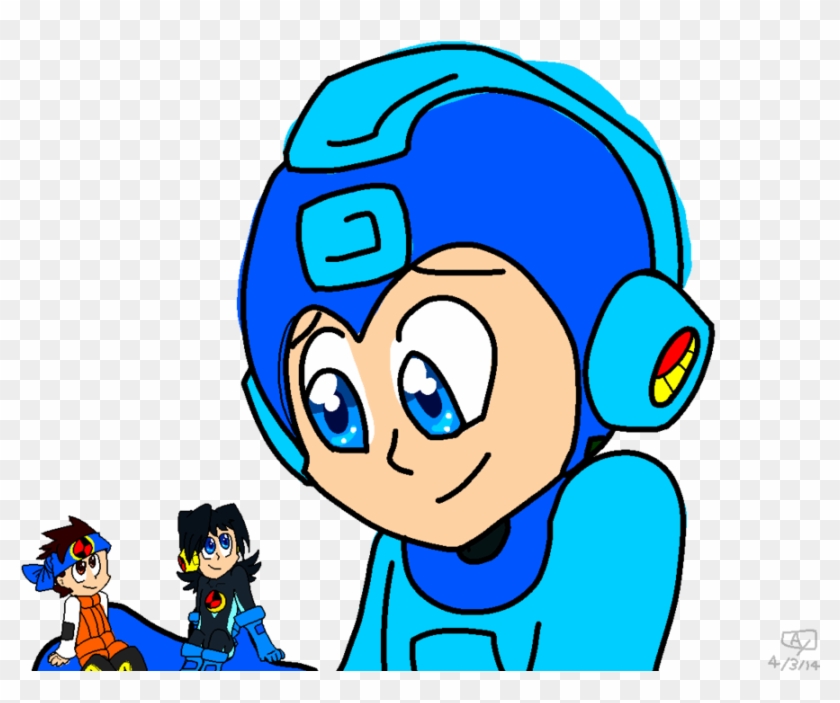 Mega Man Lan Megaman Request By Ariannaybarra - Cartoon #644351