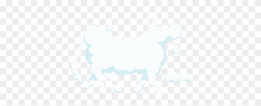 Illustration Of Clouds Shaped As Cow - Illustration #644376