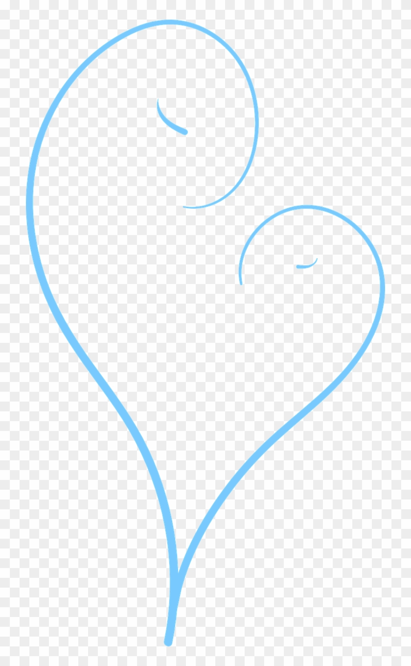 Blue Stylized Love Heart Family Png Image - Mother #644513