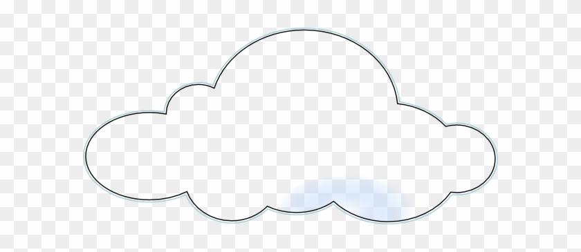 Clouds Images Clip Art Cloud Clip Art At Clker Vector - Line Art #644514