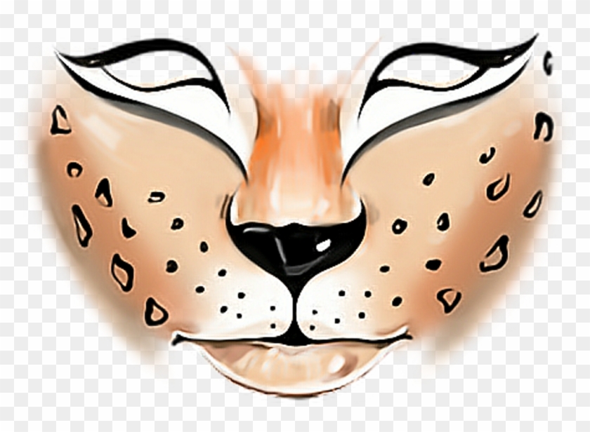 Tiger Facepaint Face Paint Makeup Oilpaint Animal Carto - Tiger Facepaint Face Paint Makeup Oilpaint Animal Carto #644523