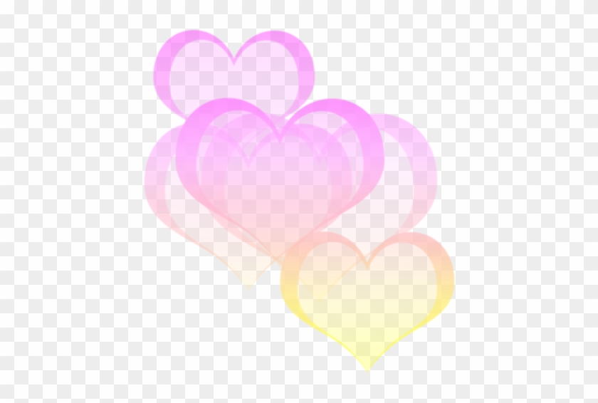 Heart Pastel Bokeh Color Clip Art - Pastel Heart Png Background #644557