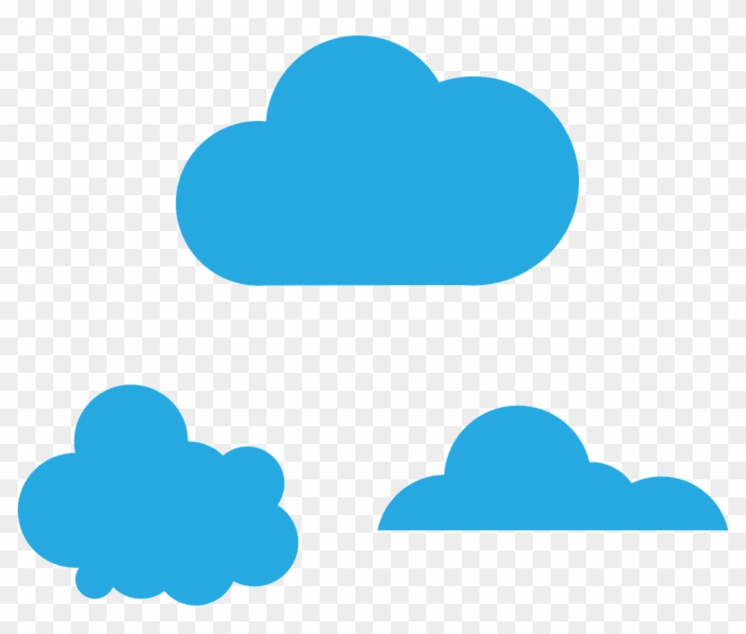 Cloud Blue Sky Color Weather Png Image - Desenho De Nuvem Azul #644597
