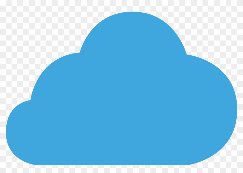 Cloud Services - Cloud Flat Design Png #644612