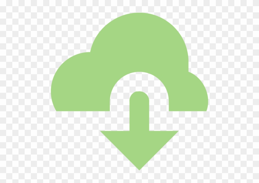 Guacamole Green Cloud Download Icon - Red Cloud Download Icon #644740