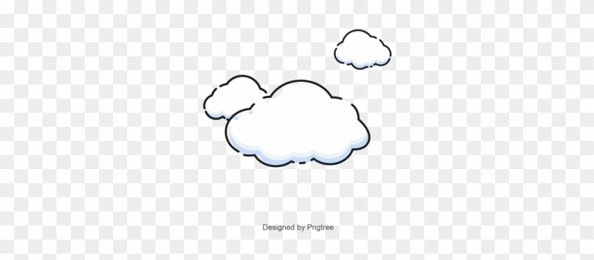 Cloud Vector, Cloud, Vector, Bubble Png And Vector - Vector Graphics #644874
